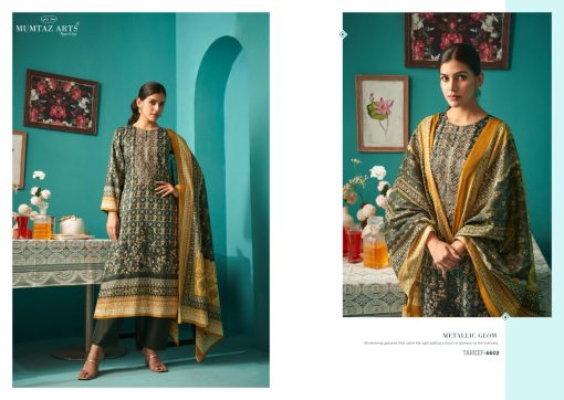 Mumtaz Arts Tareef Satin Salwar Suit Catalog 6 Pcs 7 510x362 - Mumtaz Arts Tareef Satin Salwar Suit Catalog 6 Pcs