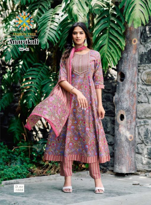 Passion Tree Anarkali Vol 1 Kurti with Dupatta Bottom Cotton Catalog 8 Pcs 10 510x692 - Passion Tree Anarkali Vol 1 Kurti with Dupatta Bottom Cotton Catalog 8 Pcs