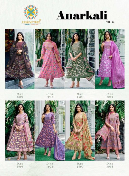 Passion Tree Anarkali Vol 1 Kurti with Dupatta Bottom Cotton Catalog 8 Pcs 11 510x692 - Passion Tree Anarkali Vol 1 Kurti with Dupatta Bottom Cotton Catalog 8 Pcs