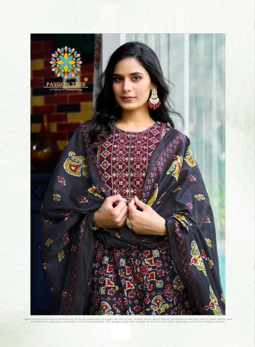 Passion Tree Anarkali Vol 1 Kurti with Dupatta Bottom Cotton Catalog 8 Pcs 2 510x692 - Passion Tree Anarkali Vol 1 Kurti with Dupatta Bottom Cotton Catalog 8 Pcs