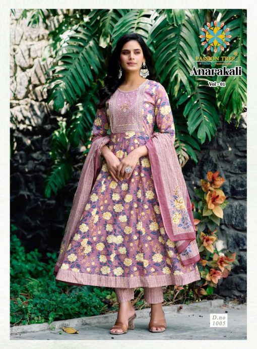 Passion Tree Anarkali Vol 1 Kurti with Dupatta Bottom Cotton Catalog 8 Pcs 7 510x692 - Passion Tree Anarkali Vol 1 Kurti with Dupatta Bottom Cotton Catalog 8 Pcs