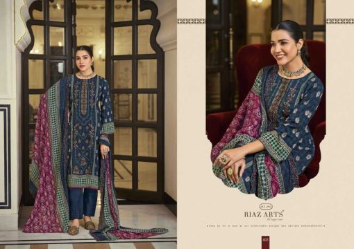 Riaz Arts Bin Saeed Hit List by Mumtaz Arts Cotton Salwar Suit Catalog 6 Pcs 4 510x360 - Riaz Arts Bin Saeed Hit List by Mumtaz Arts Cotton Salwar Suit Catalog 6 Pcs