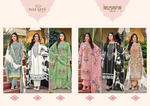 Riaz Arts Musafir Vol 22 by Mumtaz Arts Lawn Salwar Suit Catalog 6 Pcs 10 510x360 - Riaz Arts Musafir Vol 22 by Mumtaz Arts Lawn Salwar Suit Catalog 6 Pcs