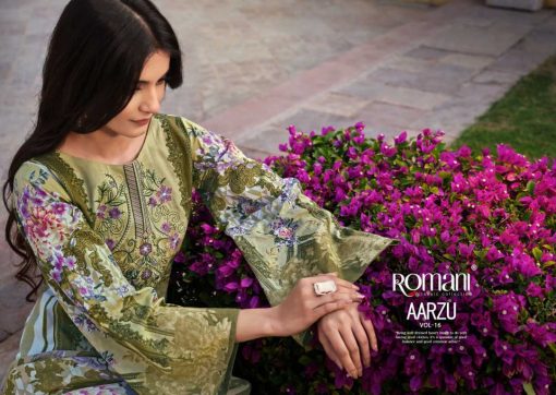 Romani Aarzu Vol 16 Cotton Salwar Suit Catalog 8 Pcs 2 510x362 - Romani Aarzu Vol 16 Cotton Salwar Suit Catalog 8 Pcs