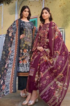Romani Aarzu Vol 16 Cotton Salwar Suit Catalog 8 Pcs