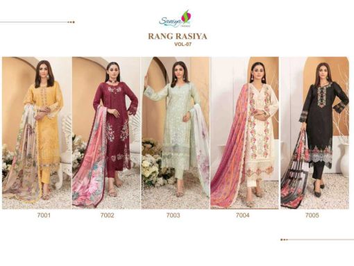 Saniya Trendz Rang Rasiya Chikankari Vol 7 Cotton Salwar Suit Catalog 5 Pcs 17 510x383 - Saniya Trendz Rang Rasiya Chikankari Vol 7 Cotton Salwar Suit Catalog 5 Pcs