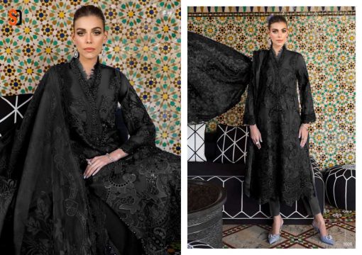 Shraddha Maria B Lawn Chiffon Cotton Salwar Suit Catalog 8 Pcs 10 510x360 - Shraddha Maria B Lawn Chiffon Cotton Salwar Suit Catalog 8 Pcs
