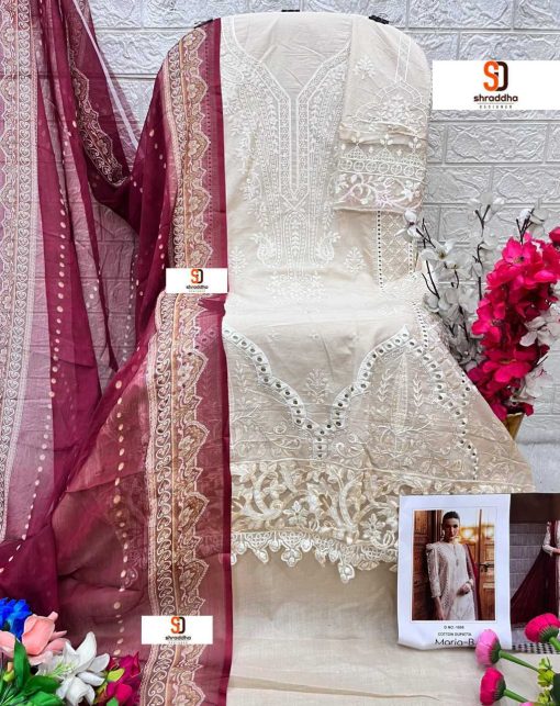 Shraddha Maria B Lawn Chiffon Cotton Salwar Suit Catalog 8 Pcs 16 510x643 - Shraddha Maria B Lawn Chiffon Cotton Salwar Suit Catalog 8 Pcs
