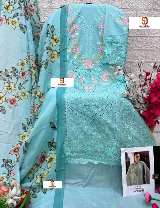 Shraddha Maria B Lawn Chiffon Cotton Salwar Suit Catalog 8 Pcs 18 510x662 - Shraddha Maria B Lawn Chiffon Cotton Salwar Suit Catalog 8 Pcs