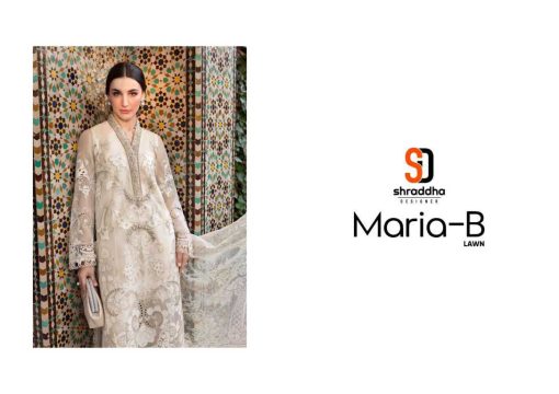 Shraddha Maria B Lawn Chiffon Cotton Salwar Suit Catalog 8 Pcs 2 510x360 - Shraddha Maria B Lawn Chiffon Cotton Salwar Suit Catalog 8 Pcs