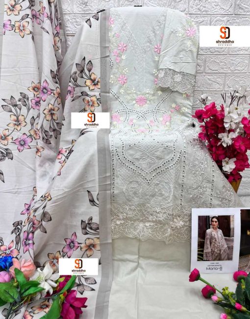 Shraddha Maria B Lawn Chiffon Cotton Salwar Suit Catalog 8 Pcs 20 510x651 - Shraddha Maria B Lawn Chiffon Cotton Salwar Suit Catalog 8 Pcs