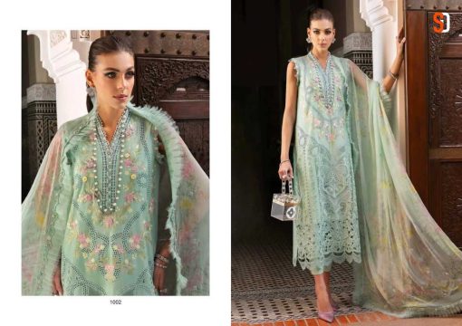 Shraddha Maria B Lawn Chiffon Cotton Salwar Suit Catalog 8 Pcs 5 510x360 - Shraddha Maria B Lawn Chiffon Cotton Salwar Suit Catalog 8 Pcs
