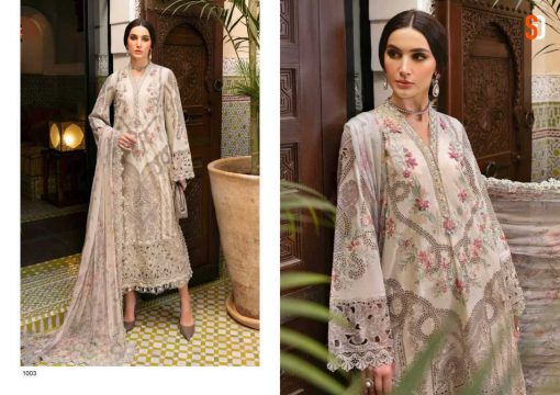 Shraddha Maria B Lawn Chiffon Cotton Salwar Suit Catalog 8 Pcs 6 510x360 - Shraddha Maria B Lawn Chiffon Cotton Salwar Suit Catalog 8 Pcs