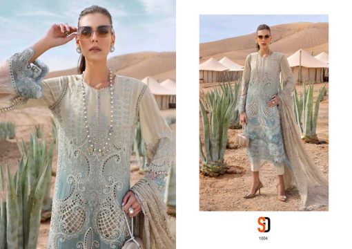 Shraddha Maria B Lawn Chiffon Cotton Salwar Suit Catalog 8 Pcs 7 510x360 - Shraddha Maria B Lawn Chiffon Cotton Salwar Suit Catalog 8 Pcs