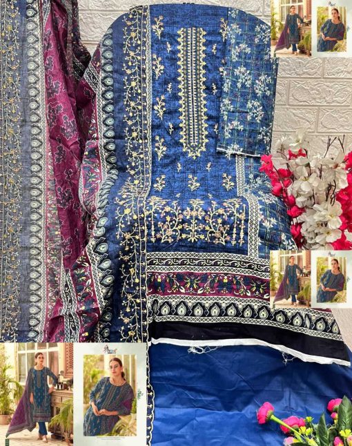 Shree Fabs Bin Saeed Lawn Collection Vol 20 Cotton Salwar Suit Catalog 6 Pcs 13 510x646 - Shree Fabs Bin Saeed Lawn Collection Vol 20 Cotton Salwar Suit Catalog 6 Pcs
