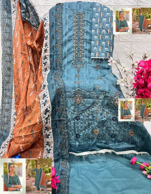 Shree Fabs Bin Saeed Lawn Collection Vol 20 Cotton Salwar Suit Catalog 6 Pcs 15 510x656 - Shree Fabs Bin Saeed Lawn Collection Vol 20 Cotton Salwar Suit Catalog 6 Pcs