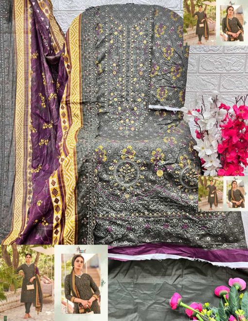 Shree Fabs Bin Saeed Lawn Collection Vol 20 Cotton Salwar Suit Catalog 6 Pcs 16 510x659 - Shree Fabs Bin Saeed Lawn Collection Vol 20 Cotton Salwar Suit Catalog 6 Pcs