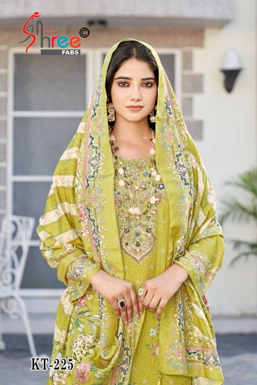 Shree Fabs KT 225 Viscose Salwar Suit Catalog 3 Pcs 1 510x765 - Shree Fabs KT 225 Viscose Salwar Suit Catalog 3 Pcs