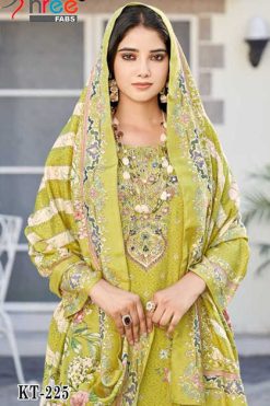 Shree Fabs KT 225 Viscose Salwar Suit Catalog 3 Pcs