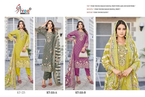 Shree Fabs KT 225 Viscose Salwar Suit Catalog 3 Pcs 8 510x340 - Shree Fabs KT 225 Viscose Salwar Suit Catalog 3 Pcs