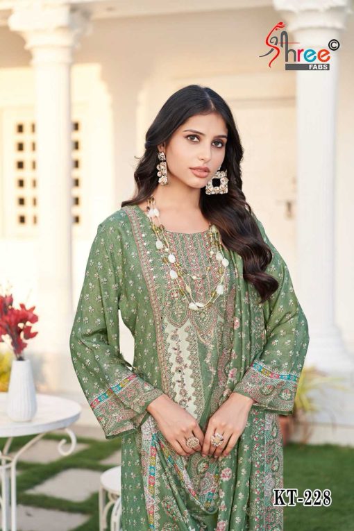 Shree Fabs KT 228 Viscose Salwar Suit Catalog 4 Pcs 1 510x765 - Shree Fabs KT 228 Viscose Salwar Suit Catalog 4 Pcs