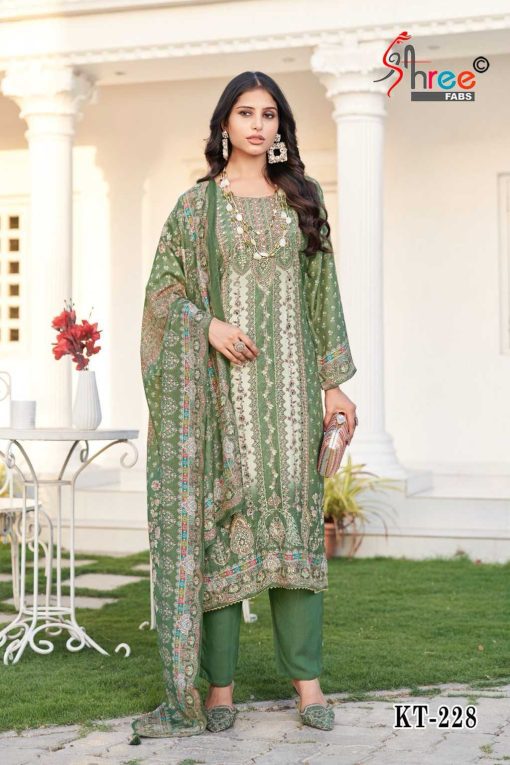 Shree Fabs KT 228 Viscose Salwar Suit Catalog 4 Pcs 2 510x765 - Shree Fabs KT 228 Viscose Salwar Suit Catalog 4 Pcs
