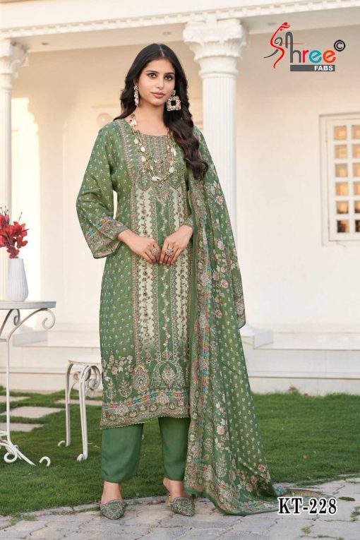 Shree Fabs KT 228 Viscose Salwar Suit Catalog 4 Pcs 3 510x765 - Shree Fabs KT 228 Viscose Salwar Suit Catalog 4 Pcs