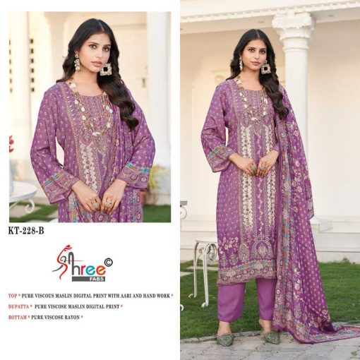 Shree Fabs KT 228 Viscose Salwar Suit Catalog 4 Pcs 6 510x510 - Shree Fabs KT 228 Viscose Salwar Suit Catalog 4 Pcs
