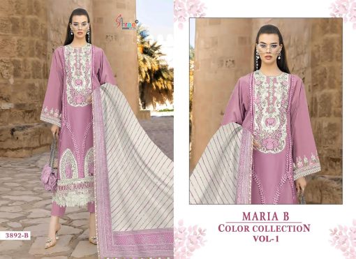 Shree Fabs Maria B Color Collection Vol 1 Chiffon Cotton Salwar Suit Catalog 4 Pcs 3 510x371 - Shree Fabs Maria B Color Collection Vol 1 Chiffon Cotton Salwar Suit Catalog 4 Pcs