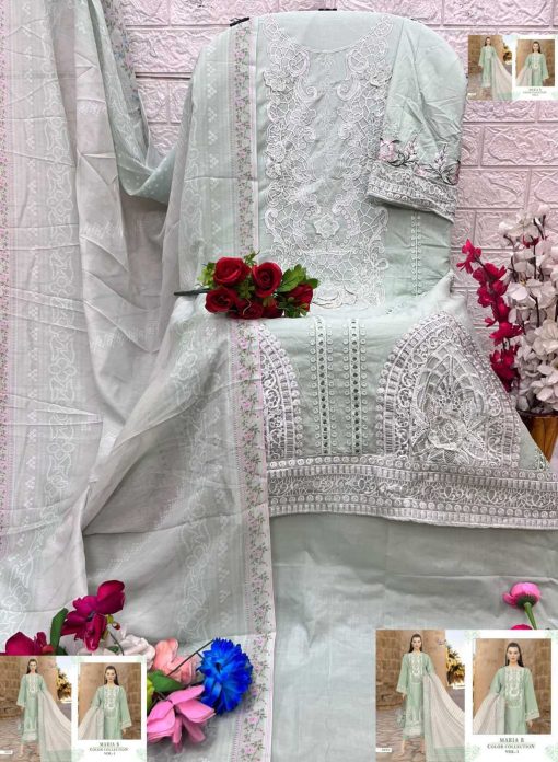 Shree Fabs Maria B Color Collection Vol 1 Chiffon Cotton Salwar Suit Catalog 4 Pcs 7 510x696 - Shree Fabs Maria B Color Collection Vol 1 Chiffon Cotton Salwar Suit Catalog 4 Pcs