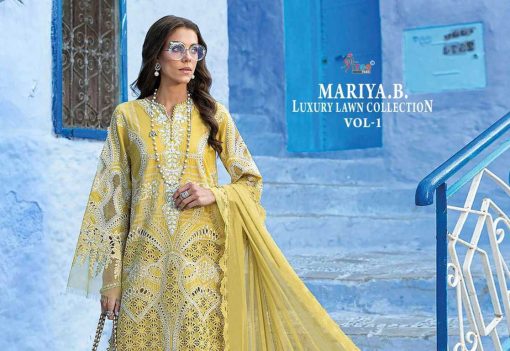 Shree Fabs Mariya B Luxury Lawn Collection Vol 1 Chiffon Cotton Salwar Suit Catalog 7 Pcs 12 1 510x351 - Shree Fabs Mariya B Luxury Lawn Collection Vol 1 Chiffon Cotton Salwar Suit Catalog 7 Pcs