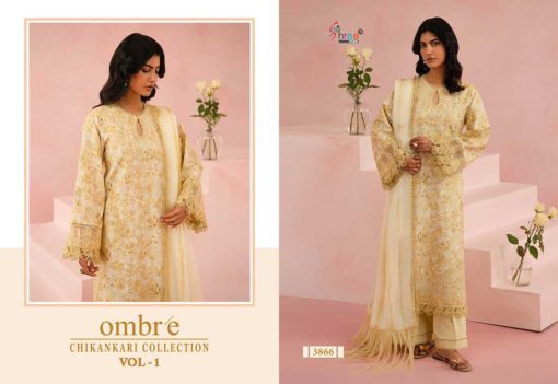Shree Fabs Ombre Chikankari Lawn Collection Vol 1 Chiffon Cotton Salwar Suit Catalog 8 Pcs 13 510x351 - Shree Fabs Ombre Chikankari Lawn Collection Vol 1 Chiffon Cotton Salwar Suit Catalog 8 Pcs