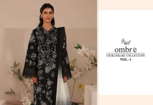 Shree Fabs Ombre Chikankari Lawn Collection Vol 1 Chiffon Cotton Salwar Suit Catalog 8 Pcs 14 510x351 - Shree Fabs Ombre Chikankari Lawn Collection Vol 1 Chiffon Cotton Salwar Suit Catalog 8 Pcs
