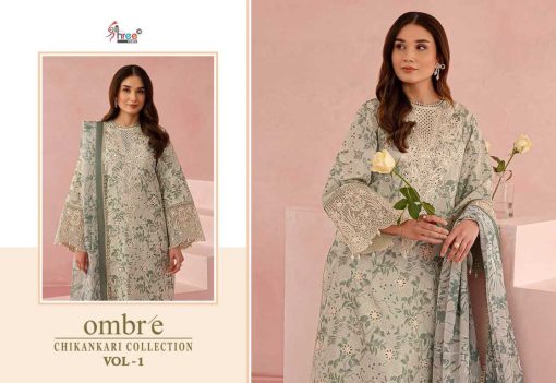 Shree Fabs Ombre Chikankari Lawn Collection Vol 1 Chiffon Cotton Salwar Suit Catalog 8 Pcs 6 510x351 - Shree Fabs Ombre Chikankari Lawn Collection Vol 1 Chiffon Cotton Salwar Suit Catalog 8 Pcs