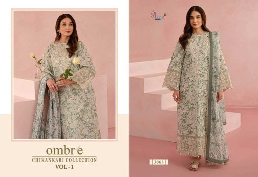 Shree Fabs Ombre Chikankari Lawn Collection Vol 1 Chiffon Cotton Salwar Suit Catalog 8 Pcs 7 510x351 - Shree Fabs Ombre Chikankari Lawn Collection Vol 1 Chiffon Cotton Salwar Suit Catalog 8 Pcs