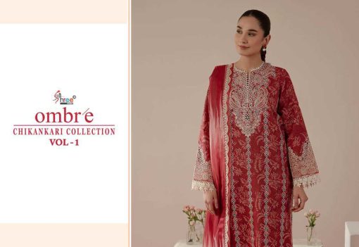Shree Fabs Ombre Chikankari Lawn Collection Vol 1 Chiffon Cotton Salwar Suit Catalog 8 Pcs 8 510x351 - Shree Fabs Ombre Chikankari Lawn Collection Vol 1 Chiffon Cotton Salwar Suit Catalog 8 Pcs