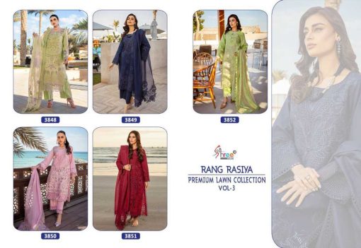 Shree Fabs Rang Rasiya Premium Lawn Collection Vol 3 Salwar Suit Catalog 5 Pcs 12 510x351 - Shree Fabs Rang Rasiya Premium Lawn Collection Vol 3 Salwar Suit Catalog 5 Pcs