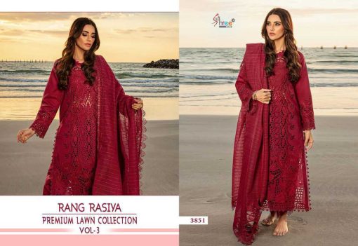 Shree Fabs Rang Rasiya Premium Lawn Collection Vol 3 Salwar Suit Catalog 5 Pcs 3 510x351 - Shree Fabs Rang Rasiya Premium Lawn Collection Vol 3 Salwar Suit Catalog 5 Pcs