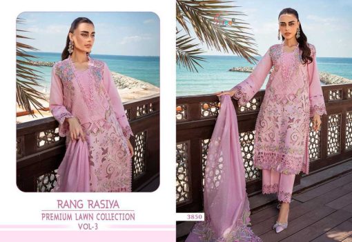 Shree Fabs Rang Rasiya Premium Lawn Collection Vol 3 Salwar Suit Catalog 5 Pcs 5 510x351 - Shree Fabs Rang Rasiya Premium Lawn Collection Vol 3 Salwar Suit Catalog 5 Pcs