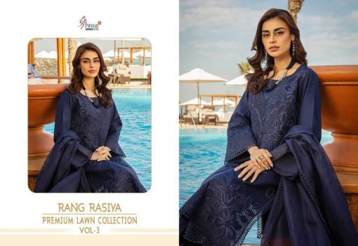 Shree Fabs Rang Rasiya Premium Lawn Collection Vol 3 Salwar Suit Catalog 5 Pcs 8 510x351 - Shree Fabs Rang Rasiya Premium Lawn Collection Vol 3 Salwar Suit Catalog 5 Pcs