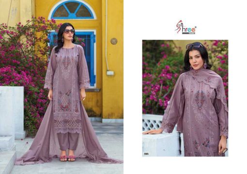Shree Fabs Tasrif Premium Embroidered Lawn Dupatta Salwar Suit Catalog 6 Pcs 3 510x360 - Shree Fabs Tasrif Premium Embroidered Lawn Dupatta Salwar Suit Catalog 6 Pcs