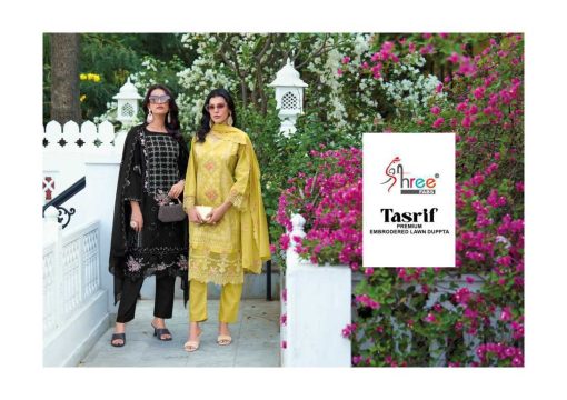 Shree Fabs Tasrif Premium Embroidered Lawn Dupatta Salwar Suit Catalog 6 Pcs 4 510x360 - Shree Fabs Tasrif Premium Embroidered Lawn Dupatta Salwar Suit Catalog 6 Pcs