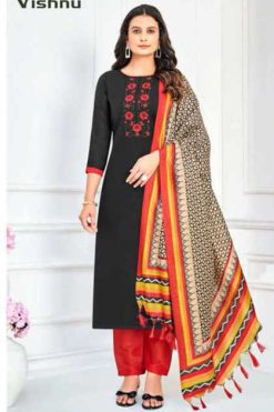 Vishnu Evanka Vol 12 Silk Salwar Suit Catalog 12 Pcs
