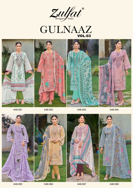Zulfat Gulnaaz Vol 3 by Belliza Cotton Salwar Suit Catalog 8 Pcs 11 510x719 - Zulfat Gulnaaz Vol 3 by Belliza Cotton Salwar Suit Catalog 8 Pcs