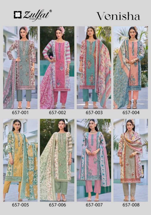 Zulfat Venisha by Belliza Cotton Salwar Suit Catalog 8 Pcs 14 510x725 - Zulfat Venisha by Belliza Cotton Salwar Suit Catalog 8 Pcs