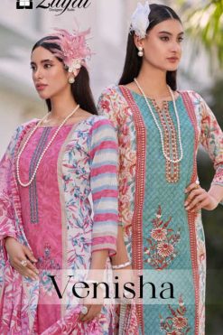 Zulfat Venisha by Belliza Cotton Salwar Suit Catalog 8 Pcs
