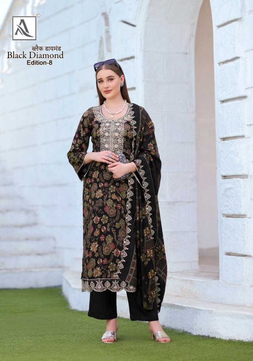 Alok Black Diamond Vol 8 Rayon Salwar Suit Catalog 6 Pcs 3 510x728 - Alok Black Diamond Vol 8 Rayon Salwar Suit Catalog 6 Pcs