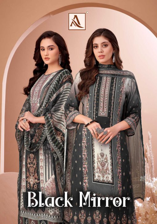 Alok Black Mirror Viscose Salwar Suit Catalog 8 Pcs 1 510x728 - Alok Black Mirror Viscose Salwar Suit Catalog 8 Pcs