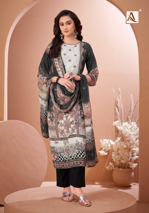 Alok Black Mirror Viscose Salwar Suit Catalog 8 Pcs 5 510x728 - Alok Black Mirror Viscose Salwar Suit Catalog 8 Pcs