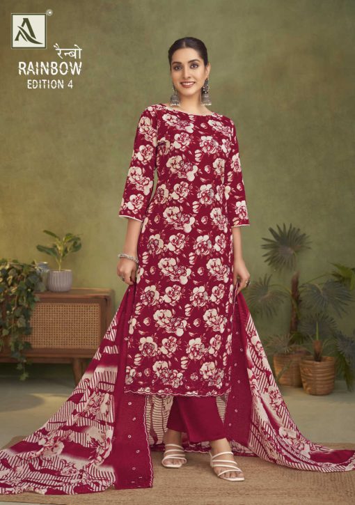 Alok Rainbow Vol 4 Cotton Salwar Suit Catalog 6 Pcs 14 510x725 - Alok Rainbow Vol 4 Cotton Salwar Suit Catalog 6 Pcs